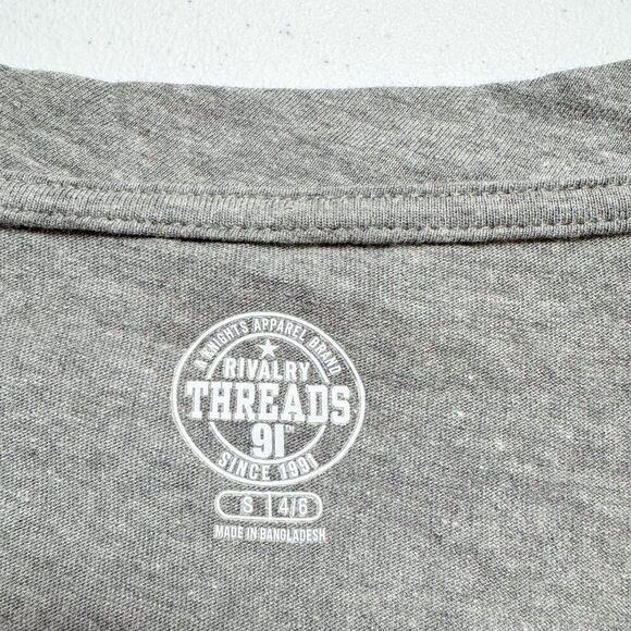 Tennessee Volunteers Shirt Womens Small 4/6 Gray Rivalry Threads Short Sleeve - Picture 7 of 12